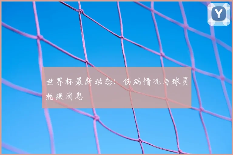 世界杯最新动态:伤病情况与球员轮换消息